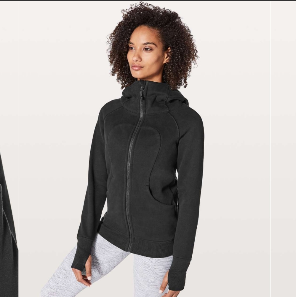 Lululemon Scuba Hoodie Black Size 4